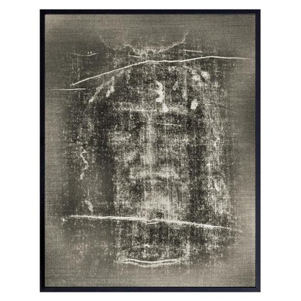 11x14 Jesus Christ Shroud of Turin Poster - Christian Decor - Religious Wall Art